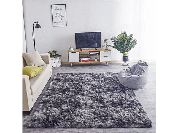Strado Teppe Ombre Shaggy Strado 160x230 OmbreGrå (Mørkegrå) universal