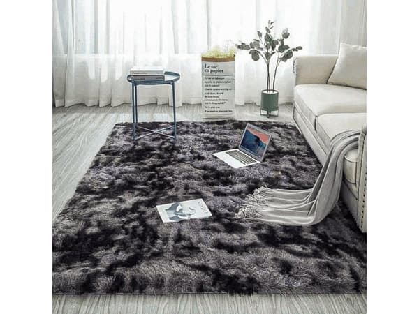 Strado Teppe Ombre Shaggy Strado 120x160 OmbreGrå (Mørkegrå) universal