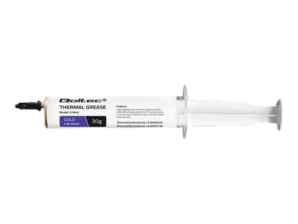 Qoltec 51643 - Termisk pasta - gull