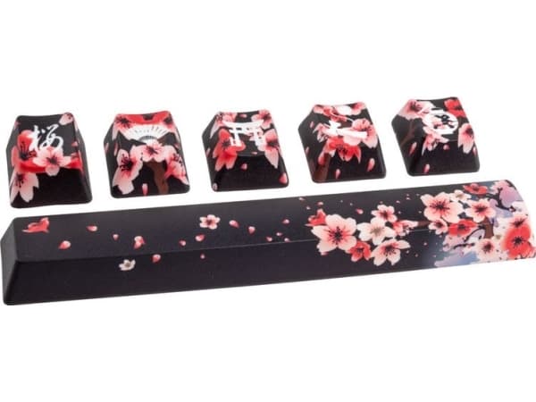 Traitors Sakura Kuro, Keycap Set, PBT 5-side Dye-Sub