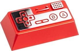 ZOMOPLUS Aluminium Keycap Retro Gamepad II - rot