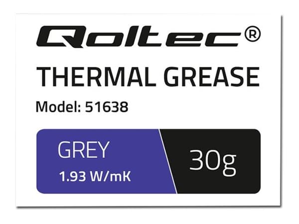 Qoltec 51638 - Termomasse - grå
