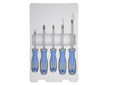KING TONY 5-osainen TORX DRIVER'S SET T15, T20, T25, T27, T30.