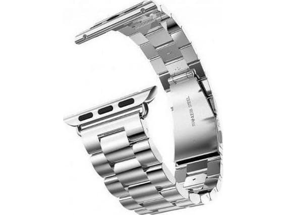 Mercury Mercury pasek Metal Apple Watch 42/44/45 mm srebrny/silver