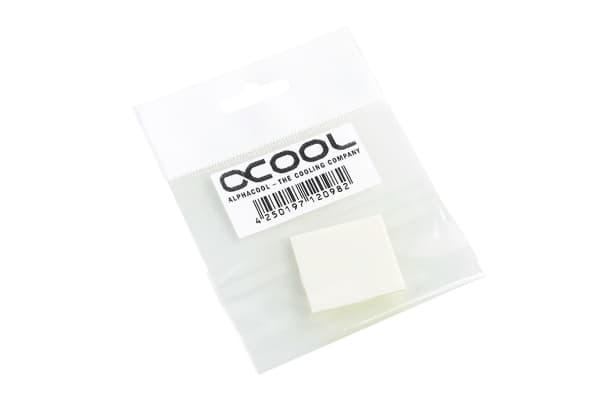 Alphacool - Värmeledande platta - vit