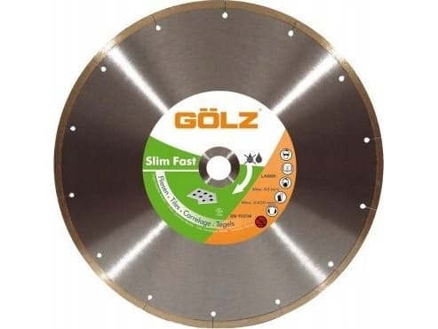 Deimantinis levy keraaminen GOLZ SlimFast Ø125x22,2mm
