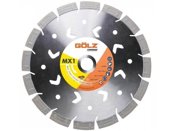 Diamantskive GOLZ MX1 230x22,2mm