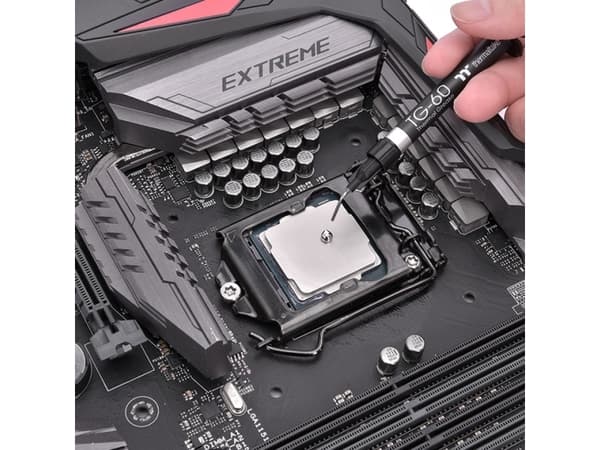 Thermaltake TG-60, Termisk pasta, 52 W/m-K, Svart, 1 g, 1 styck