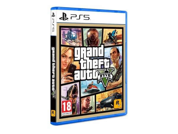 Take-Two Interactive Grand Theft Auto V, PlayStation 5, Flerspillermodus, M (Utviklet), Fysisk medium