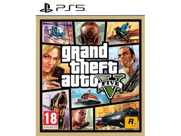Take-Two Interactive Grand Theft Auto V, PlayStation 5, Flerspillermodus, M (Utviklet), Fysisk medium