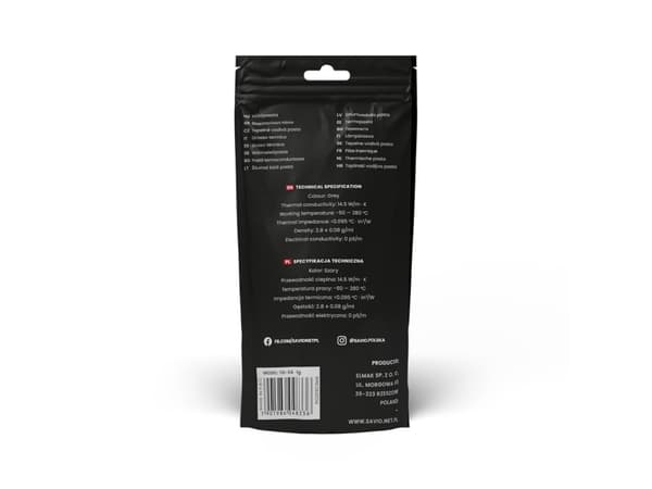 Savio TG-04 2g, Termisk pasta, 1 stykker