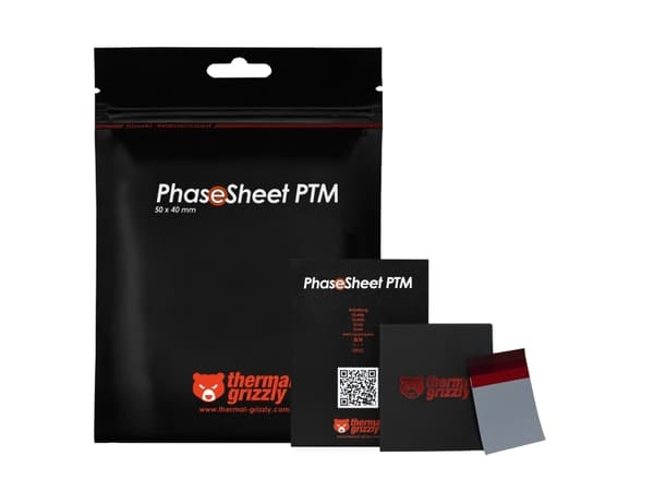 Thermal Grizzly PhaseSheet PTM - Termopute - grå