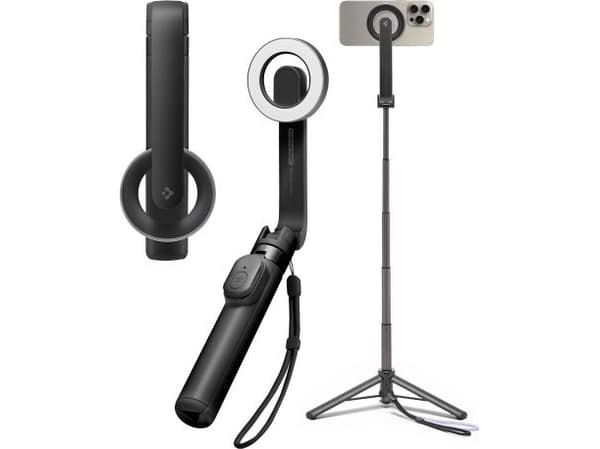 Spigen Selfiestick S571W MagSafe Tripod Bluetooth black AMP07656