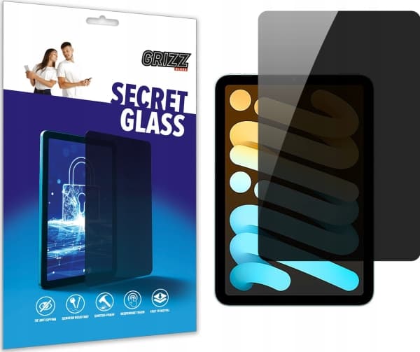 GrizzGlass Yksityisyyslasi suodatin GrizzGlass SecretGlass Apple iPad mini 2024:lle