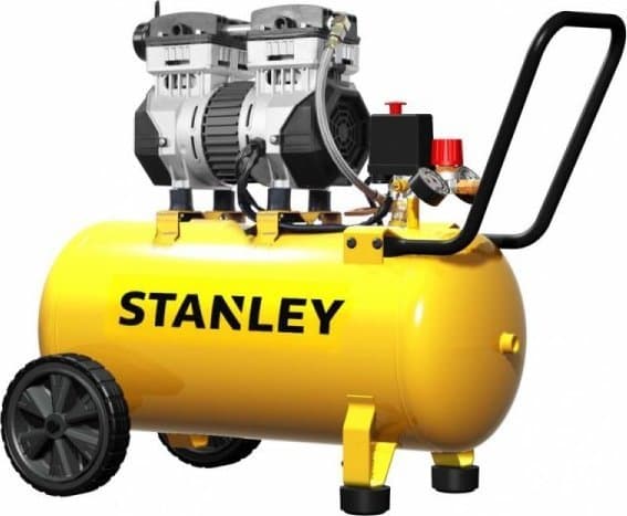 Stanley bilkompressor, OLJEFRI, STILLEDE KOMPRESSOR 50L 230V 8 BAR (1 STK)