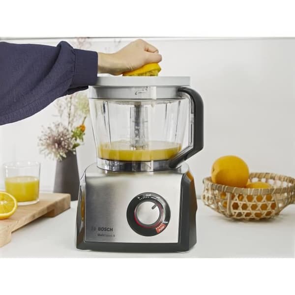BOSCH - MC812M844 - Multifunktionsrobot - 1250W - Rostfritt stål + svart