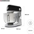 Miniatyrbild 5 av 6: Kenwood KMIX750BK bakverksrobot - 5 liters skål - 6 hastigheter - 3 tillbehör - svart