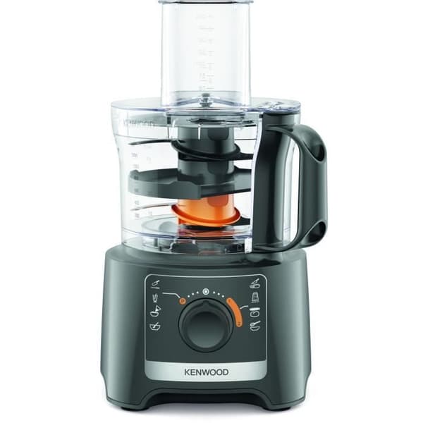 KENWOOD FDP31.020GY multifunktionsrobot - 2 hastigheter + Pulse - 800W - 2,1L skål + tillbehör