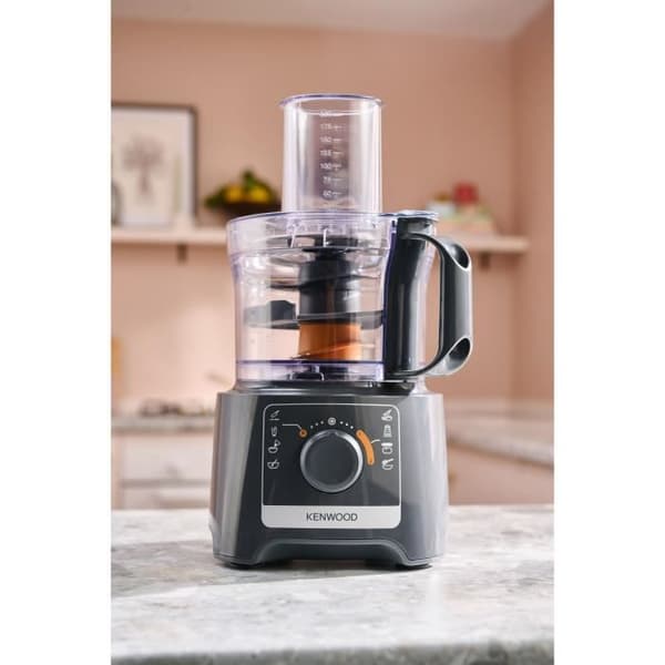 KENWOOD FDP31.020GY multifunktionsrobot - 2 hastigheter + Pulse - 800W - 2,1L skål + tillbehör