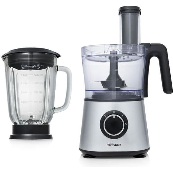 Tristar Mixer och Matberedare 600 W 3 L Silver