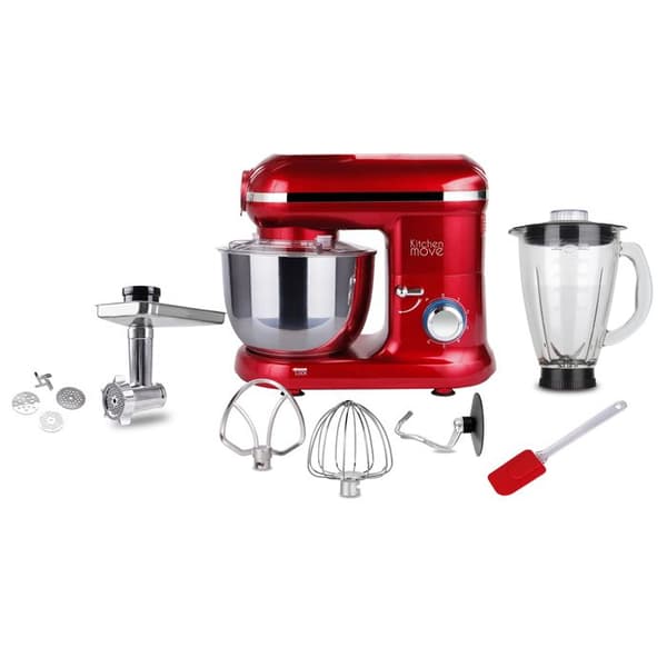 Kitchen Move Pastry Robot - BAT-1519BM - 1500W - 5,5L skål - DALLAS PRO - Stålröd