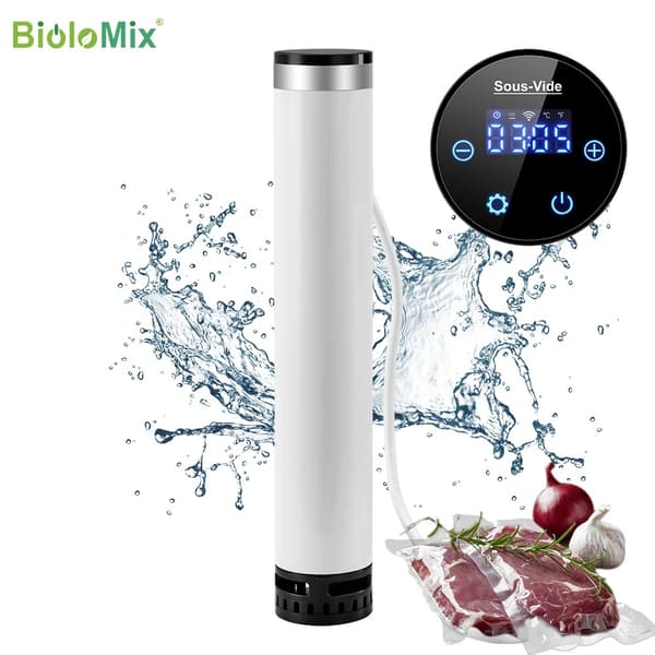 Sous Vide Cooker, 1100W Effekt, Wi-Fi App Kontrol,SV-9001 Standard