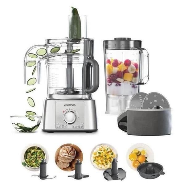 KENWOOD kompakt multimixer - Grå - 3L mixer 1,5L