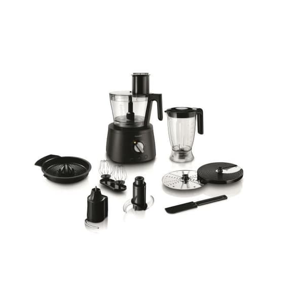 PHILIPS HR7776/90 matberedare, 1300W, kompakt 3-i-1, 3,4 l skål