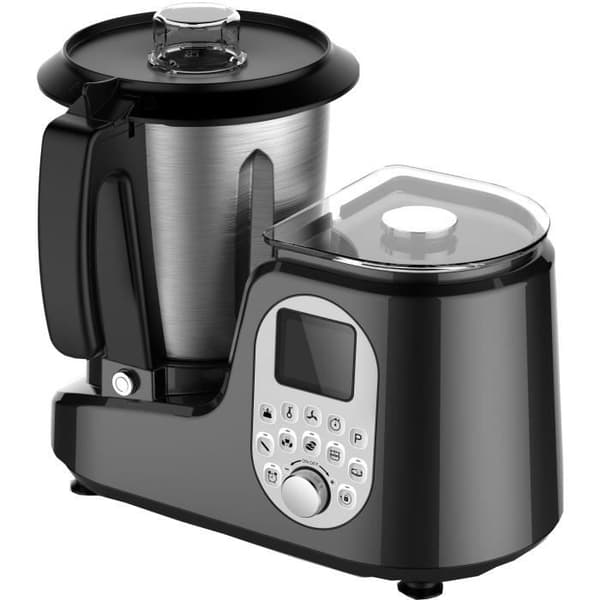 Sirge Multifunktionell matberedare med 20 automatiska program + 5 kg våg + 12 hastigheter + temperatur upp till 120 ° C