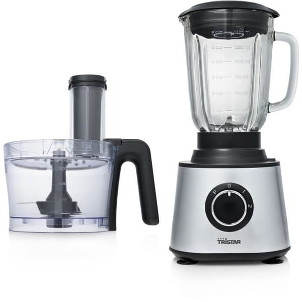 Tristar Mixer och Matberedare 600 W 3 L Silver