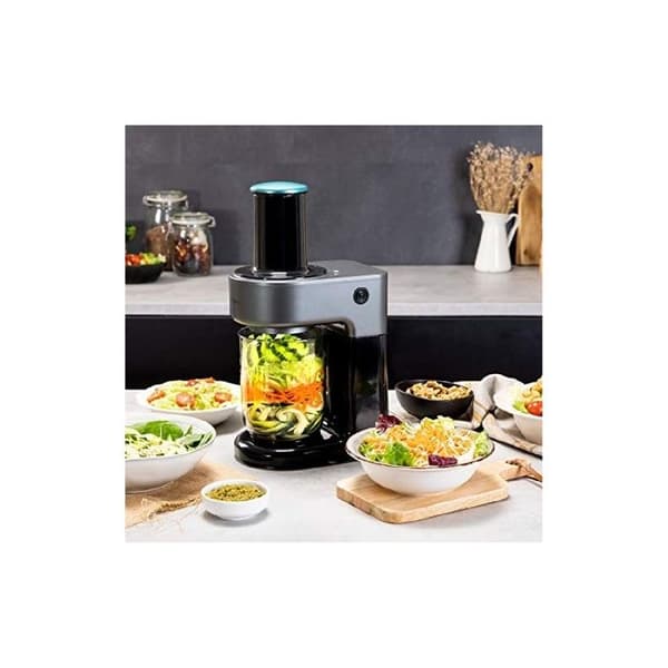 SpiralChef 400 köksrobot - CECOTEC - Rivjärn - Svart - 80 Watt - Pulsfunktion - 4 blad i rostfritt stål