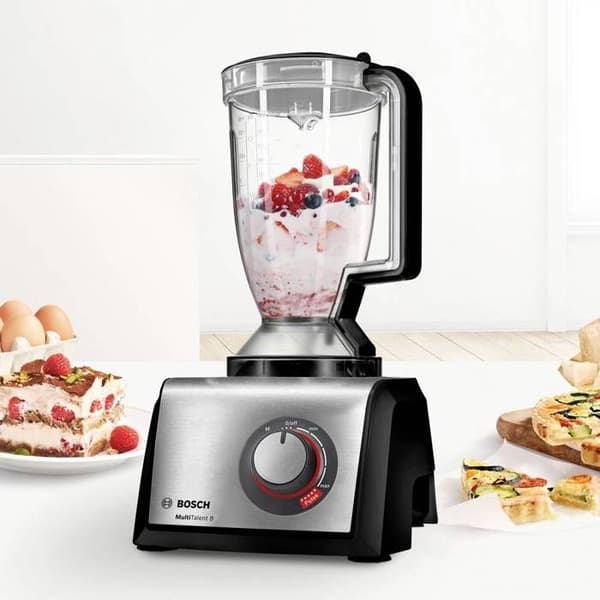 Robot multifunktion - Bosch - MultiTalent 8 - 1250 Watt - Svart - Borstad rostfritt stål