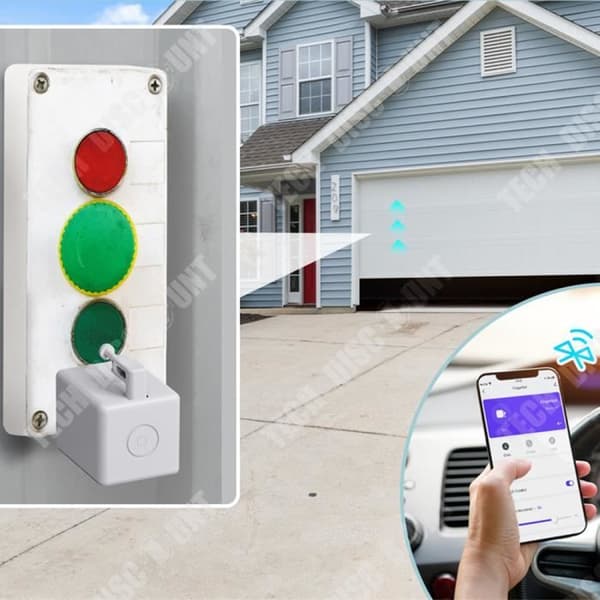 TD® Smart Finger Robot Bluetooth 4.2 Timer App Smarta inställningar Kan styras av flera personer
