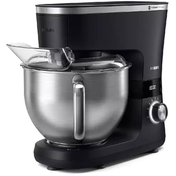 Köksrobot - PHILIPS - HR7962/21 - Skål 5,5 L - Mixer 1,5 L - 1000 W - 8 hastigheter