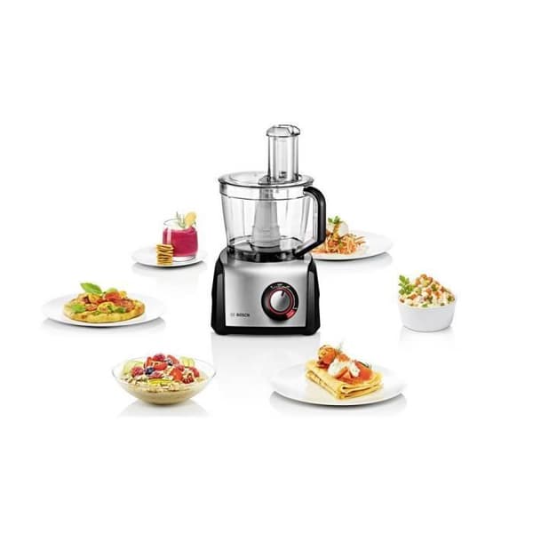 Matberedare - BOSCH - MultiTalent 8 - 1250 W - Svart - Smart verktygsdetektering