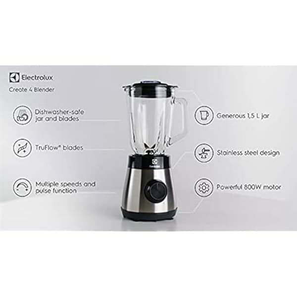Blandare - ELECTROLUX - E4TB1-6ST - 800 W - Plast - Grå