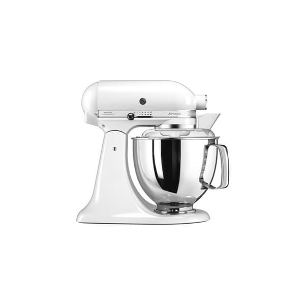 Kitchenaid bakverksrobot - 5KSM175PSEWH - 4,8L skål - 300W - Vit
