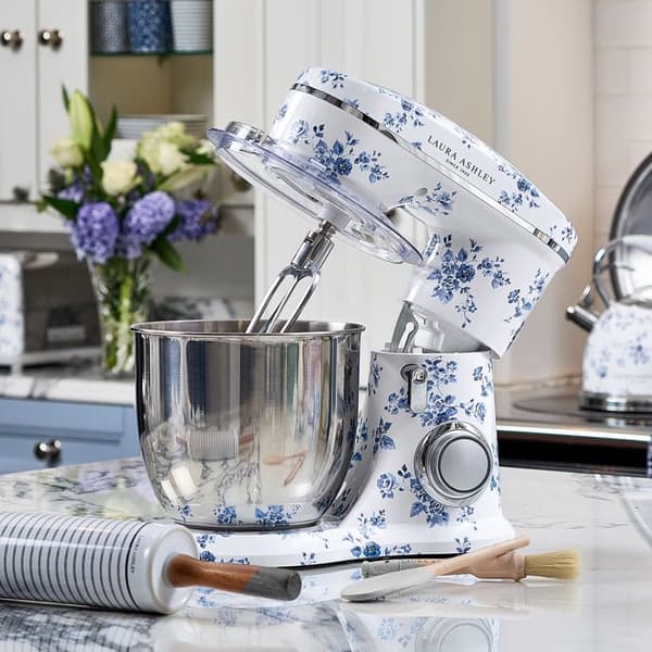Robotpâtissier 4,5L Laura Ashley - China Rose - Ståmixare 1300W, 10 hastigheter
