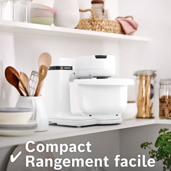 Robotgräddare BOSCH Serie 2 MUMS2AW00 - 700 W - 4 hastigheter - 3,8 L - Vit