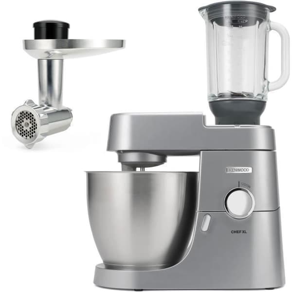 Matberedare Chef XL 6,7L Blender + Metallhackare - KENWOOD KVL4170S - Färg Silver