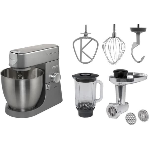 Matberedare Chef XL 6,7L Blender + Metallhackare - KENWOOD KVL4170S - Färg Silver