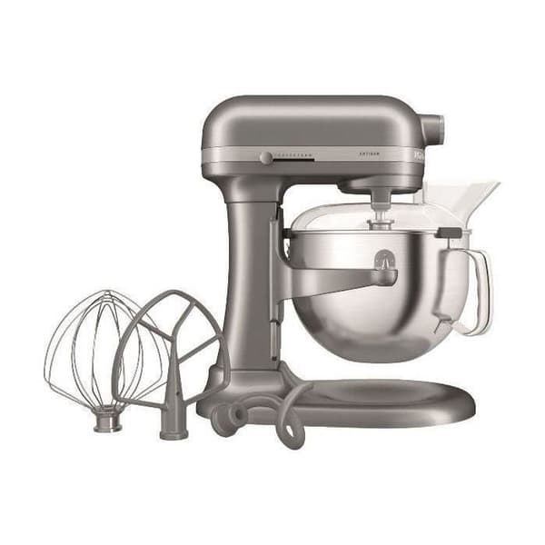 Robotpatissier multifunktion KITCHENAID Artisan 5.6 L - 375W - grå silver