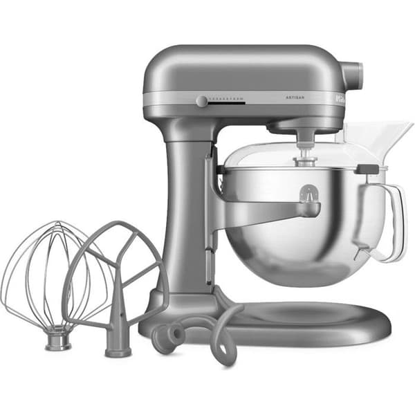 Robotpatissier multifunktion KITCHENAID Artisan 5.6 L - 375W - grå silver
