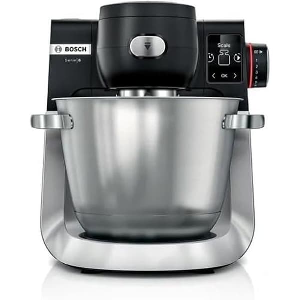 Multifunktionsköksmaskin - BOSCH - MUMS6ZS38 - 1600 W - Rostfritt stål/svart - Intelligenta sensorer