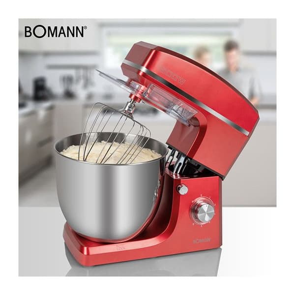 Multifunktionsblandare 10L 1500W Bomann KM 6036 CB Röd