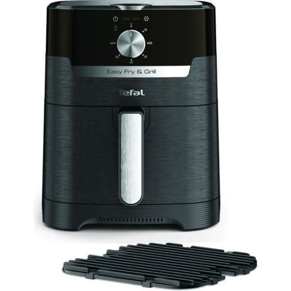 Tefal Easy Fry - Grill Classic Varmluftsfritös - 2 i 1-teknik (varmluftsfritös och grill) - Kapacitet: