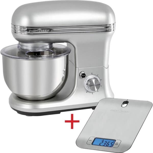 Knådare - PROFICOOK - PC-KM 1222 W - 1200 W - 5 liter - Rostfritt stål