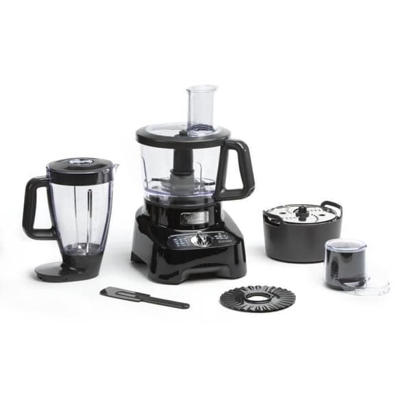 Moulinex DoubleForce 1000 W multifunktionsrobot med blender, 8 tillbehör FP821811