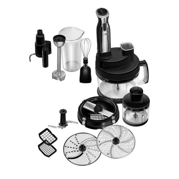 MPM MRK-17 Multifunktionell matberedare, knådare, mixer, frukt och grönsaker, potatisskärare, kvarn, 800W