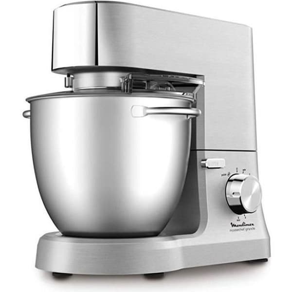 MOULINEX QA810D01 Masterchef Grande bakverksrobot - 6,7L skål i rostfritt stål - 10 hastigheter + Pulse - Konditorivaror